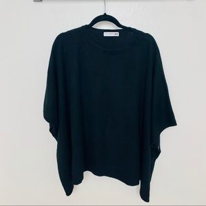 NWOT ines de la fressange france cashmere poncho